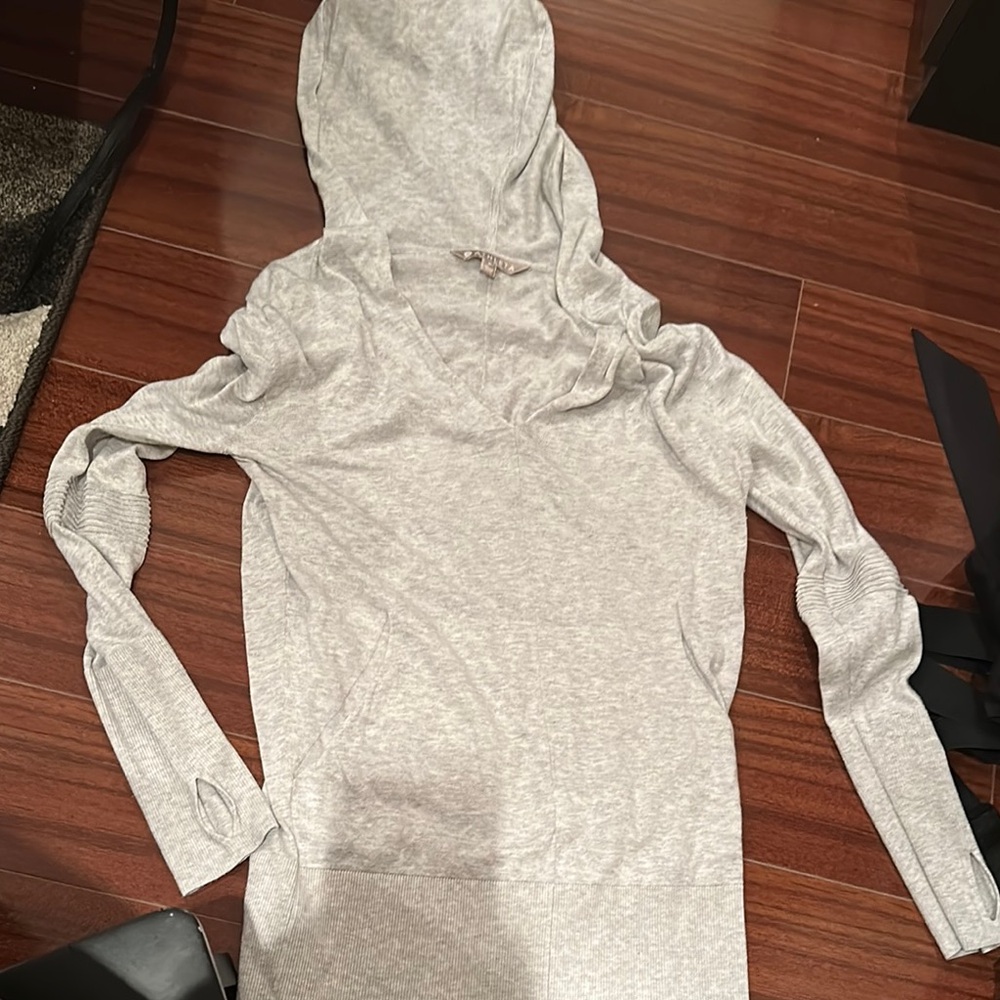 Gray Hooded Sweater